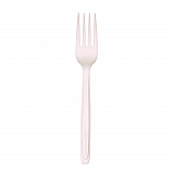 Cutlery for Cutlerease Dispensing System, Fork, Plastic, White, 960/Carton (EPCE6FKWHT)