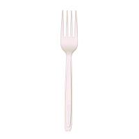 Cutlery for Cutlerease Dispensing System, Fork, Plastic, White, 960/Carton (EPCE6FKWHT)