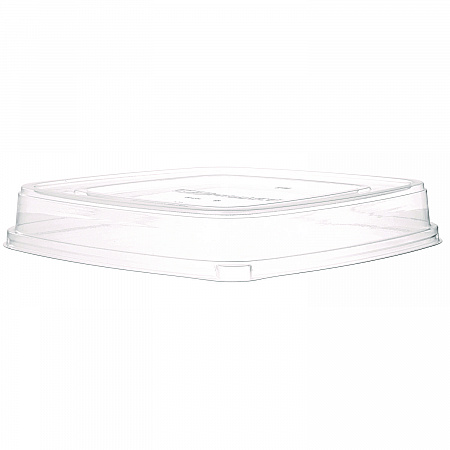 Lids for Regalia Sugarcane 160 oz Bowls, 12 x 12 x 1.9, Clear, 50/Carton (EPBL160LID)