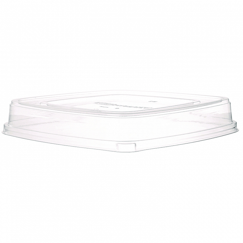 Lids for Regalia Sugarcane 160 oz Bowls, 12 x 12 x 1.9, Clear, 50/Carton (EPBL160LID)