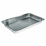 Aluminum Steam Table Pans, Full-Size Medium, 65 Gauge, 2.19" Deep, 12.75 x 20.75, 50/Carton (402070)