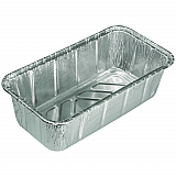 Aluminum Loaf Pan, 36 oz, 4.5 x 8.63 x 2.59, 500/Carton (31630500)