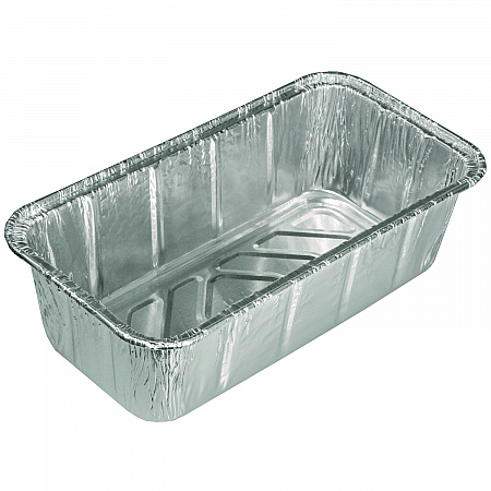 Aluminum Loaf Pan, 36 oz, 4.5 x 8.63 x 2.59, 500/Carton (31630500)