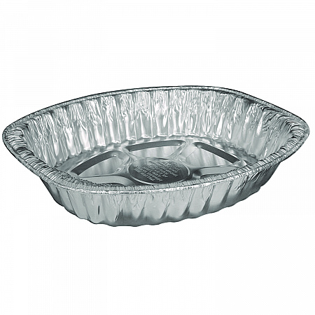 Giant Rack Roaster Pan, 272 oz, 14.43 x 3.12 x 17.68, Silver, Aluminum, 100/Carton (32400100)