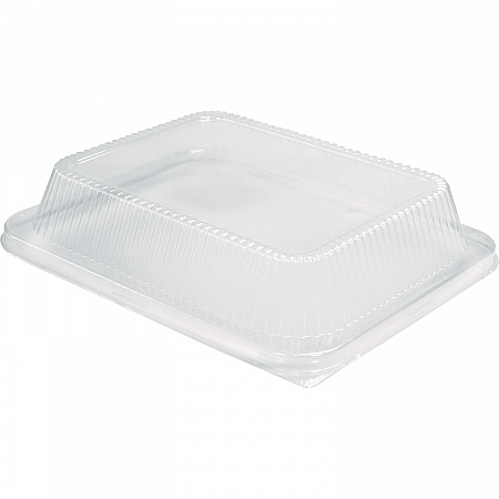 High Dome Lid for Aluminum Steam Table Pans, Fits Half-Size High Dome Pan, 10.75 x 13.12, 100/Carton (321HDL)