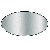 Foil Laminated Board Lids, 9" Diameter, Silver, Aluminum, 500/Carton (2046L)