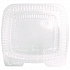 Handi-Lock Single Compartment Food Container, 12 oz, 8.63 x 2.75 x 5.25, Clear, Plastic, 500/Carton (6051S500)