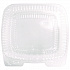 Handi-Lock Single Compartment Food Container, 26 oz, 6.5 x 3.25 x 6.12, Clear, Plastic, 500/Carton (6061D500)