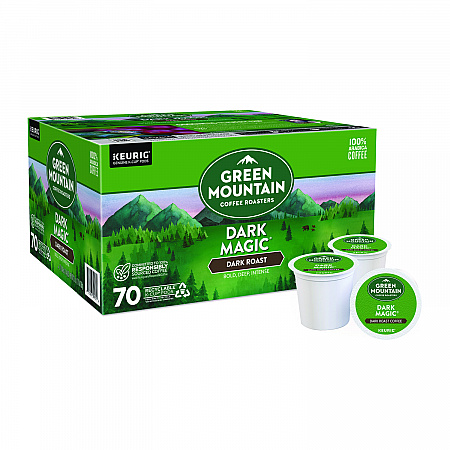 Dark Magic Extra Bold Coffee K-Cups, Regular, 70/Box (5000373740)