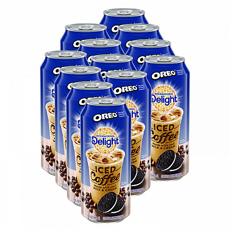 Iced Coffee, Oreo, 15 oz Can, 12/Carton (WWI07501)