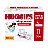 Simply Clean Fragrance Free Baby Wipes, 64/Pack, 11 Packs/Carton (53611)