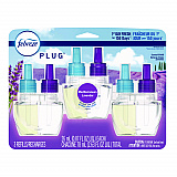 PLUG Air Freshener Refills, Mediterranean Lavender, 0.87 oz, 3/Pack (54367)