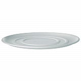 WorldView Molded Fiber Pizza Trays, 14 x 14 x 0.2, White, Sugarcane, 50/Carton (EPSCPTR14)