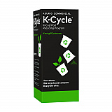K-Cycle Cardboard Indoor Recycling Bin, Large, Cardboard, Black/Green/White, 5/Pack (5000350631)