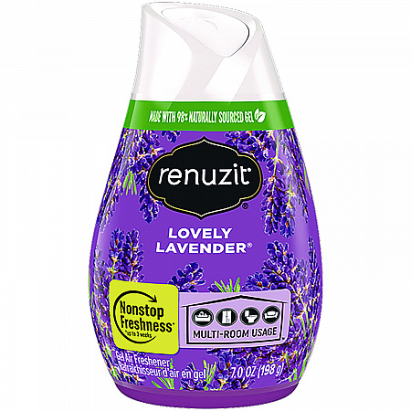 Adjustables Air Freshener, Lovely Lavender, 7 oz Cone (43133)