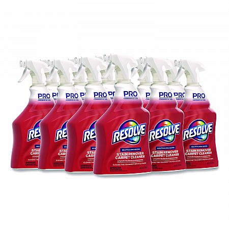 Carpet Cleaner, Unscented, 32 oz Spray Bottle, 12/Carton (97402CT)
