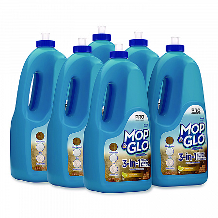 Ready to Use Multi-Surface Floor Cleaner, Fresh Citrus Scent, 64 oz Bottle, 6/Carton (74297CT)