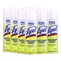 Disinfectant Foam Cleaner, Fresh Scent, 24 oz Aerosol Spray, 12/Carton (02775CT)