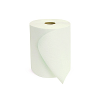 Boardwalk Green Universal Roll Towels, 1-Ply, 8" x 800 ft, Natural White, 6 Rolls/Carton (17GREEN)
