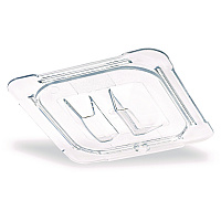 StorPlus Polycarbonate Handled Universal Lid, 6.31 x 6.88 x 0.88, Clear, Plastic (10310U07)