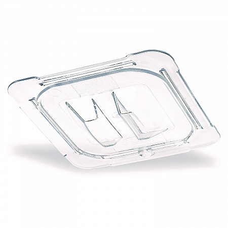 StorPlus Polycarbonate Handled Universal Lid, 6.31 x 6.88 x 0.88, Clear, Plastic (10310U07)