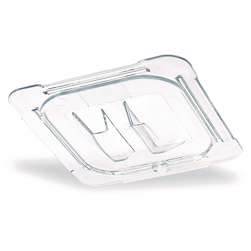 StorPlus Polycarbonate Handled Universal Lid, 6.31 x 6.88 x 0.88, Clear, Plastic (10310U07)
