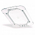 StorPlus Polycarbonate Flat Universal Lid, 4.31 x 6.88 x 0.44, Clear, Plastic (10336U07)