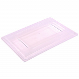 StorPlus Polycarbonate Food Storage Container Lid, 18 x 26 x 1.28, Clear, Plastic (1062707)