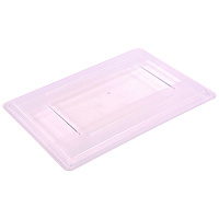 StorPlus Polycarbonate Food Storage Container Lid, 18 x 26 x 1.28, Clear, Plastic (1062707)