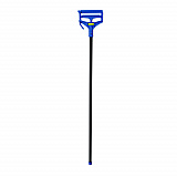 Speed Change Mop Handle, 61.25", Blue/Black, 12/Carton (T004400)
