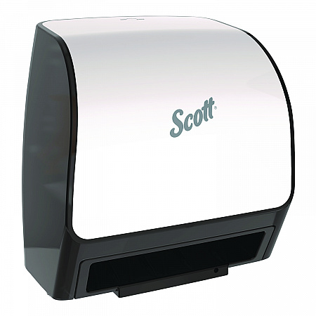 Slimroll Electronic Towel Dispenser, 12.35 x 7.25 x 11.8, White/Black (47259)