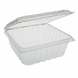 Blueberry Modular Clamshell, 32 oz, 7.25 x 7.5 x 3.06, Clear, Plastic, 180/Carton (YYA9779)