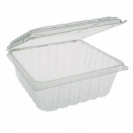 Blueberry Modular Clamshell, 32 oz, 7.25 x 7.5 x 3.06, Clear, Plastic, 180/Carton (YYA9779)