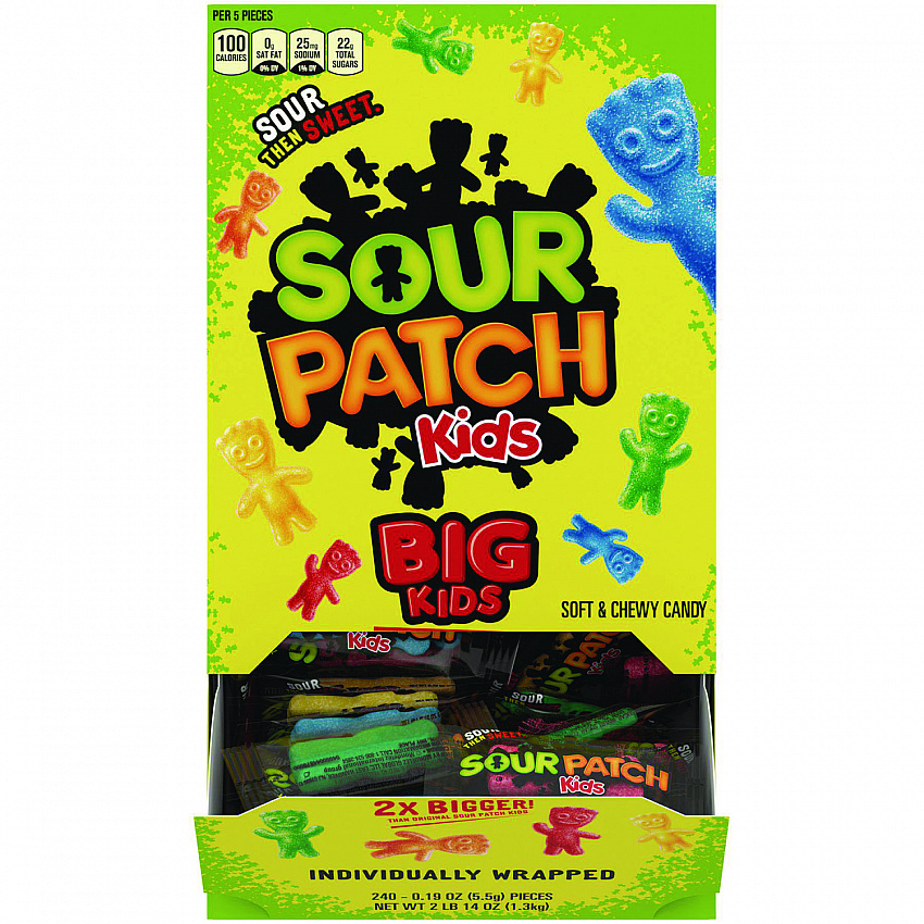 Fruit Flavored Candy, Grab-and-Go, 240 Pieces/Box (43147)