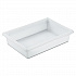 Food/Tote Boxes, 8.5 gal, 26 x 18 x 6, White, Plastic (3508WHI)