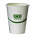GreenStripe Renewable and Compostable Hot Cups, 8 oz, Paper, White/Green, 50/Pack, 20 Packs/Carton (EPBHC8GS)