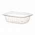 Renewable and Compostable Rectangular Deli Containers with Lid, 24 oz, 4 x 5.5 x 2, Clear, Plastic, 50/Pack, 4 Packs/Carton (EPRC24)