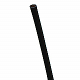 Unwrapped Straw, 5.75", Plastic, Black, 20,000/Carton (EPST513)