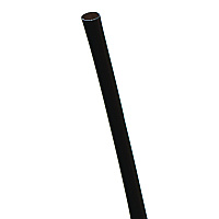 Unwrapped Straw, 5.75", Plastic, Black, 20,000/Carton (EPST513)
