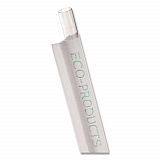 Wrapped Straw, 9.5", Plastic, Clear, 4,800/Carton (EPST990)