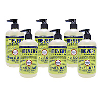 Clean Day Liquid Hand Soap, Lemon Scent, 12.5 oz, 6/Carton (373205)