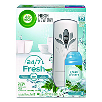 Freshmatic Life Scents Starter Kit, 5.89 oz Fresh Waters Refill/AA Battery (88413KT)