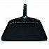 Heavy-Duty Metal Dust Pan, 12 x 14, 20-Gauge Steel, Black (4212)