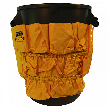 Gator Caddy Vinyl Yellow Bag, Nine Compartments, 20 x 20.5, Yellow (7705)