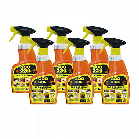 Spray Gel Cleaner, Citrus Scent, 12 oz Spray Bottle, 6/Carton (2096)