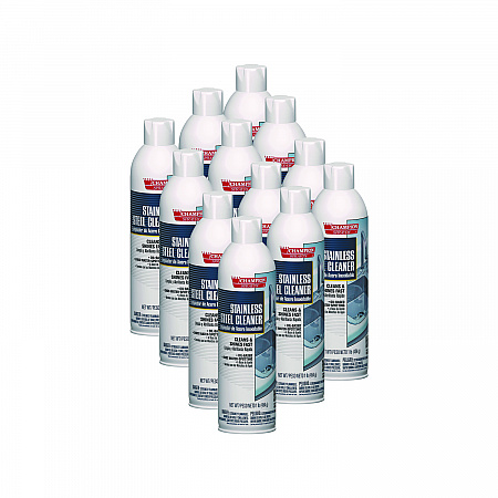 Champion Sprayon Stainless Steel Cleaner, 16 oz Aerosol Spray, 12/Carton (5197)