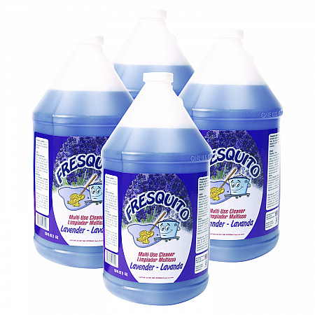 Scented All-Purpose Cleaner, Lavender Scent, 1 gal Bottle, 4/Carton (FRESQUITOL)