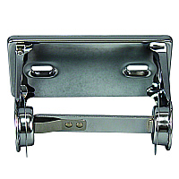 Single Roll Toilet Tissue Dispenser, 6.5 x 4.5 x 2.75, Chrome, 1 Dozen (2500DZ)