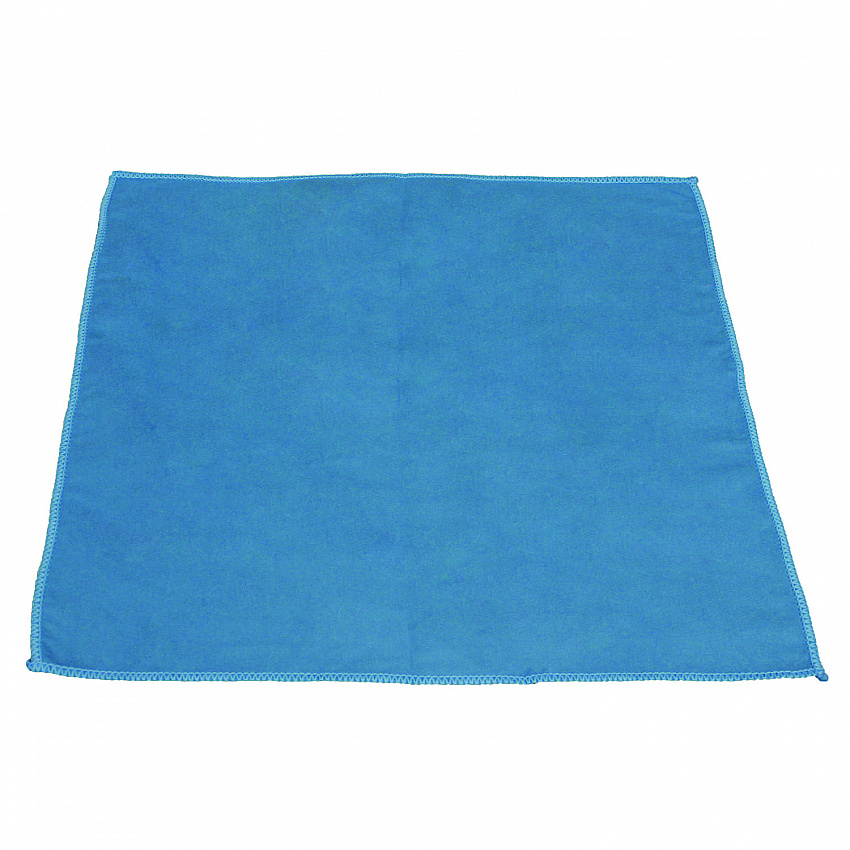 Lightweight Microfiber Cloths, 16 x 16, Blue, 12/Pack, 18 Packs/Carton (LFK100)
