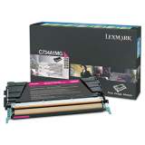 Lexmark X746A1MG Return Program Toner, 7,000 Page-Yield, Magenta